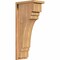 Ekena Millwork Pescadero Smooth Corbel w/Backplate, Western Red Cedar, 7 1/2"W x 12"D x 28"H COR08X12X28PEC01SWR - alternate 1